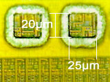 Expose bottom layer of IC